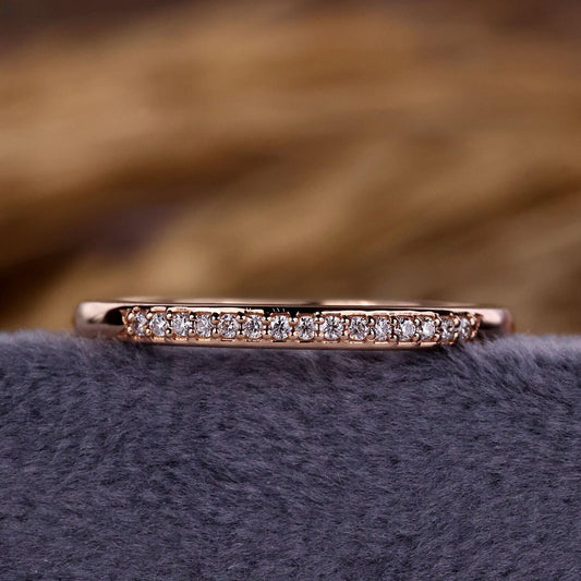 Elevate Your Look with the Lab Grown Diamond Stackable Band
