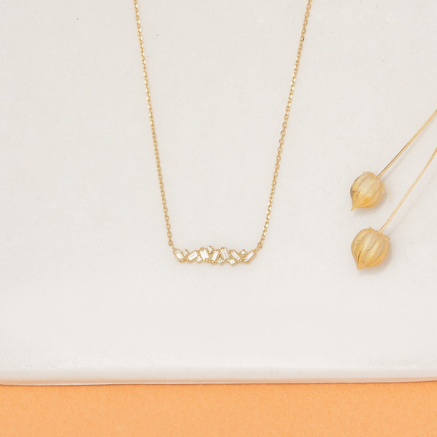 Delicate Design with Intricate Lab-Grown Diamond Arrangement