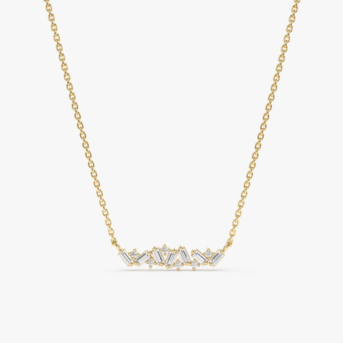 Delicate Design with Intricate Lab-Grown Diamond Arrangement
