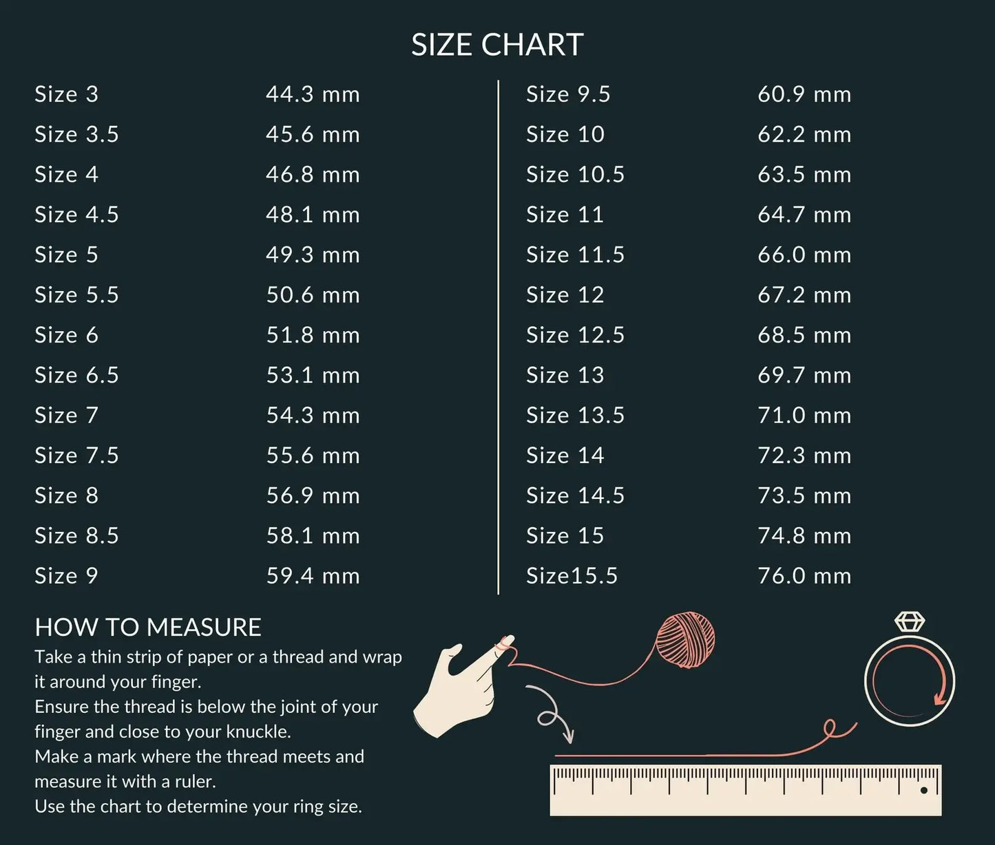 Lab-Created Diamond Three-Stone Anniversary Ring