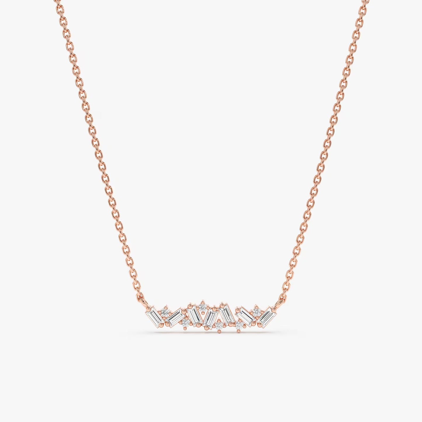 Delicate Design with Intricate Lab-Grown Diamond Arrangement