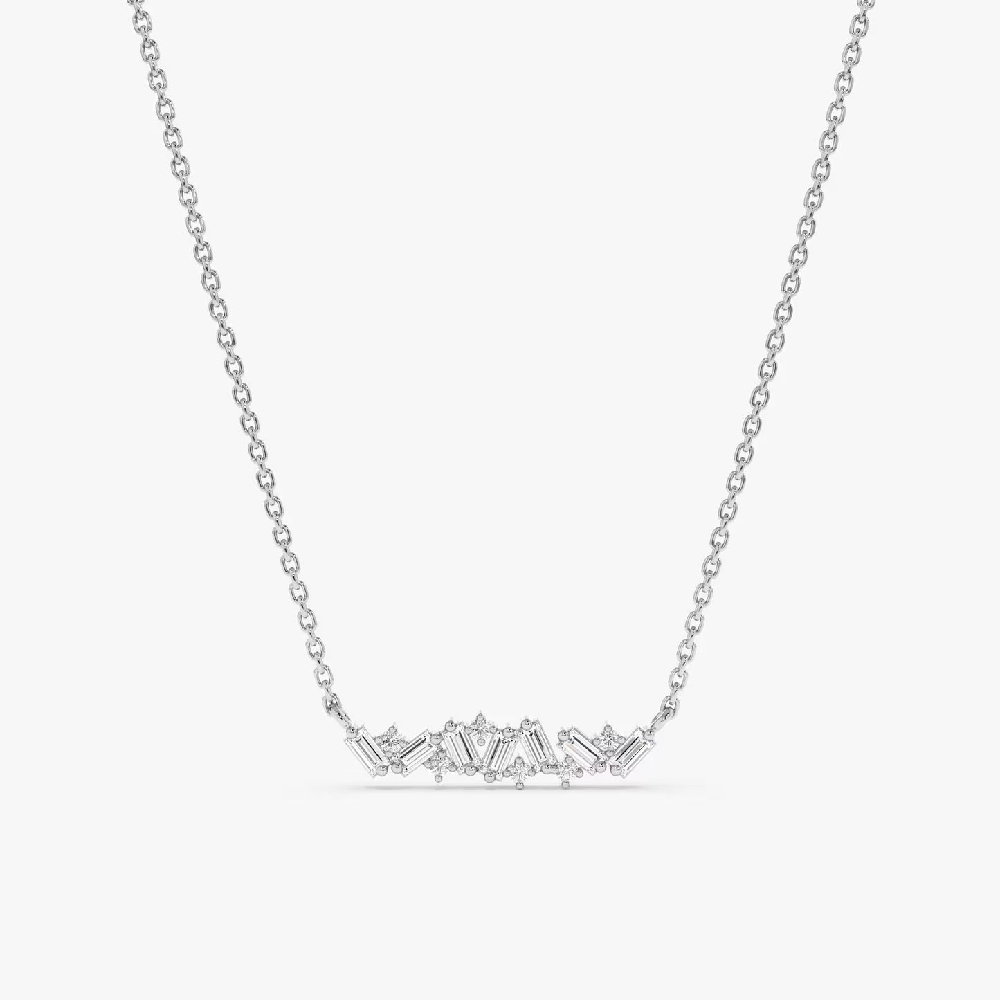 Delicate Design with Intricate Lab-Grown Diamond Arrangement