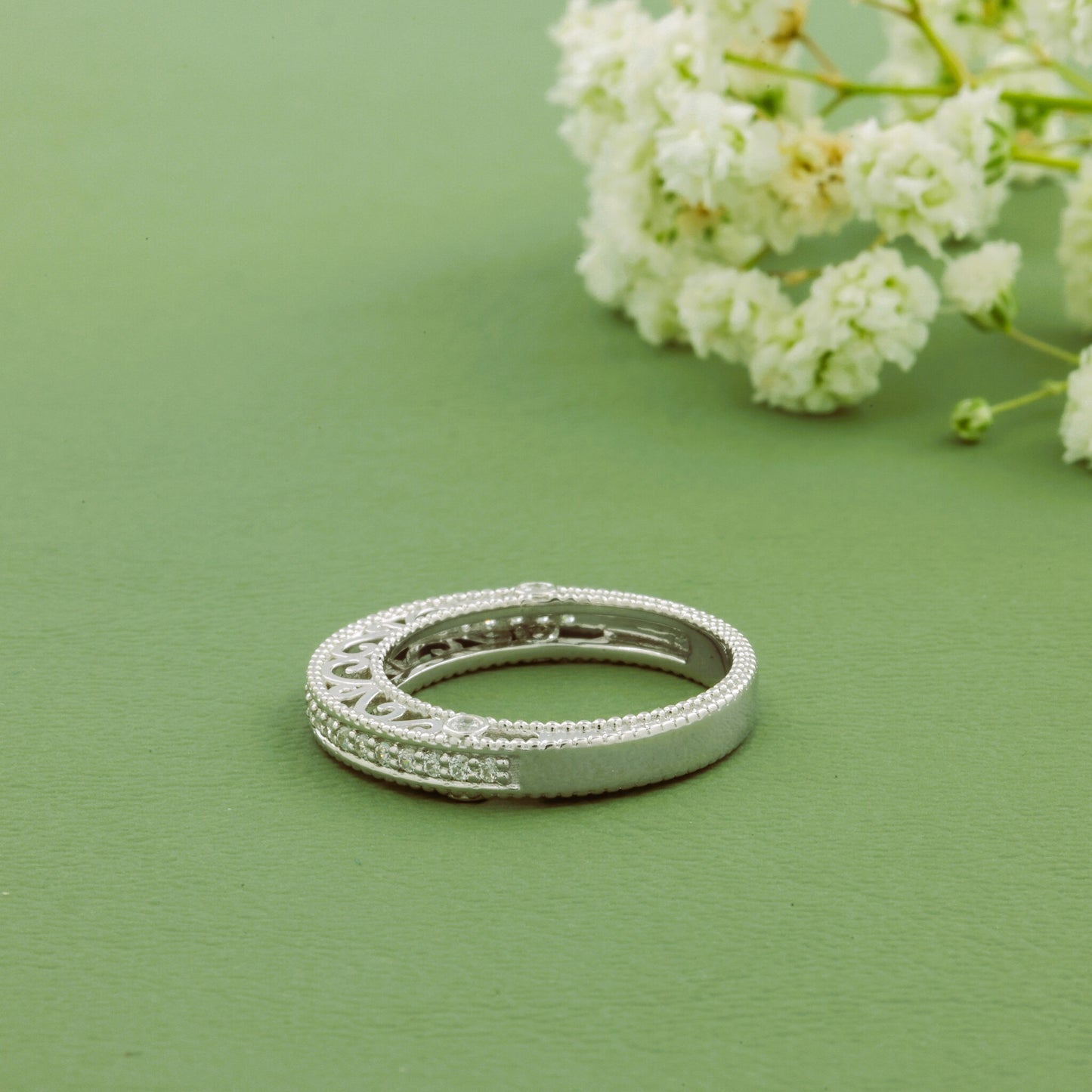 Solid Gold 3mm Dome Wedding Band