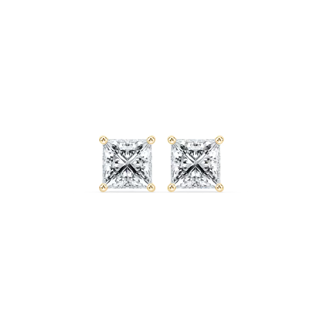 Princess Fancy Stud Earrings