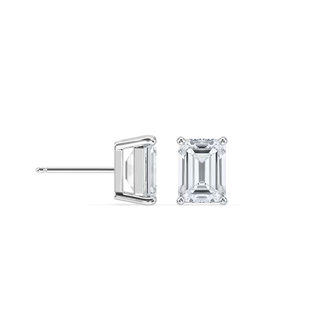 Emerald Fancy Stud Earrings