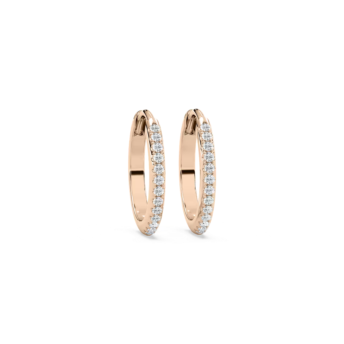 Classic Heggie Earrings with Lab Created Diamonds