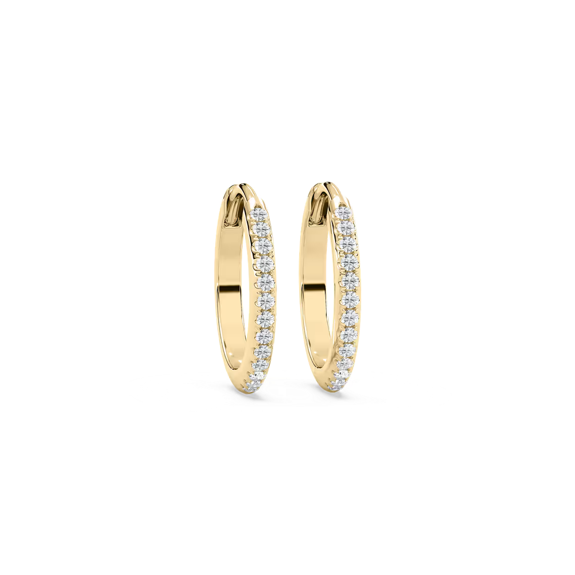 Classic Heggie Earrings with Lab Created Diamonds