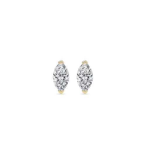 Marquise Diamond Stud Earrings
