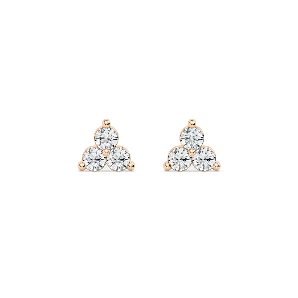 Micro Cluster Lab Grown Diamond Earrings