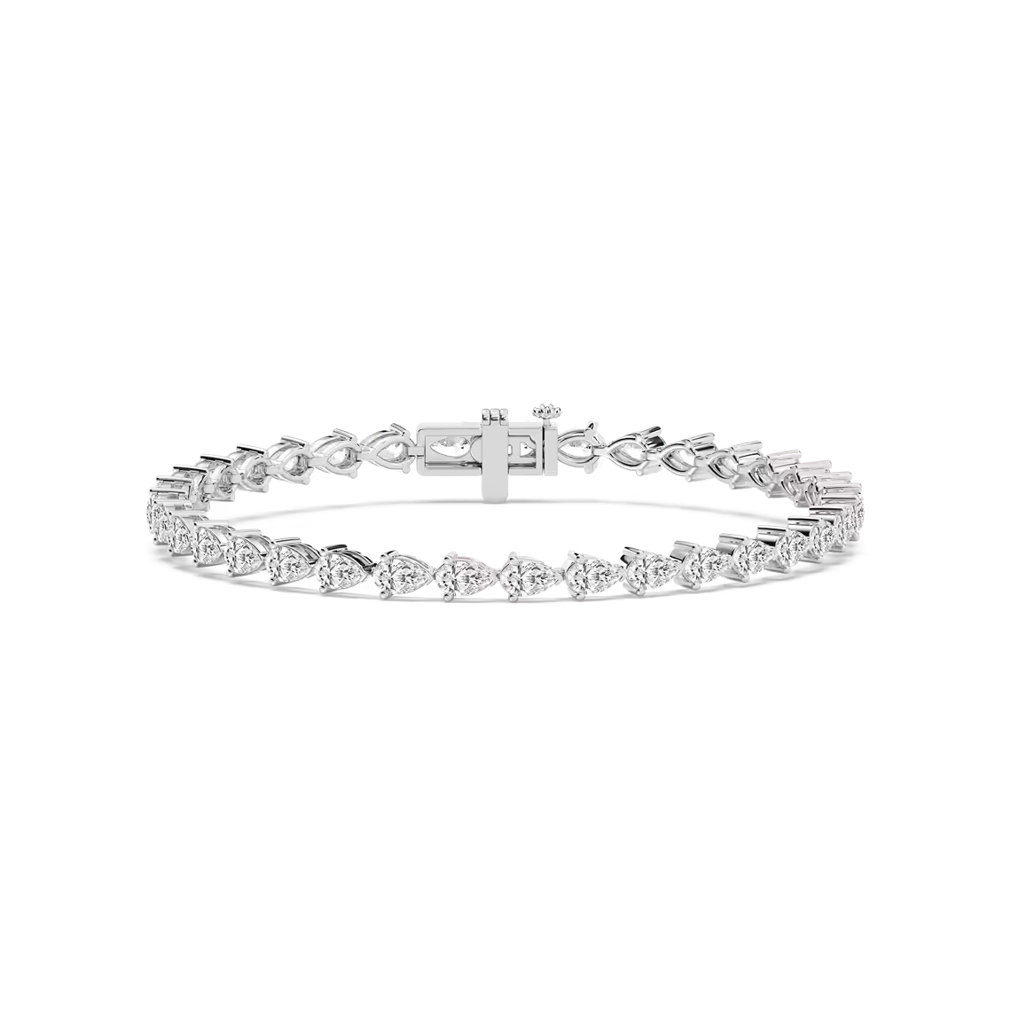 Pear Tennis Bracelet