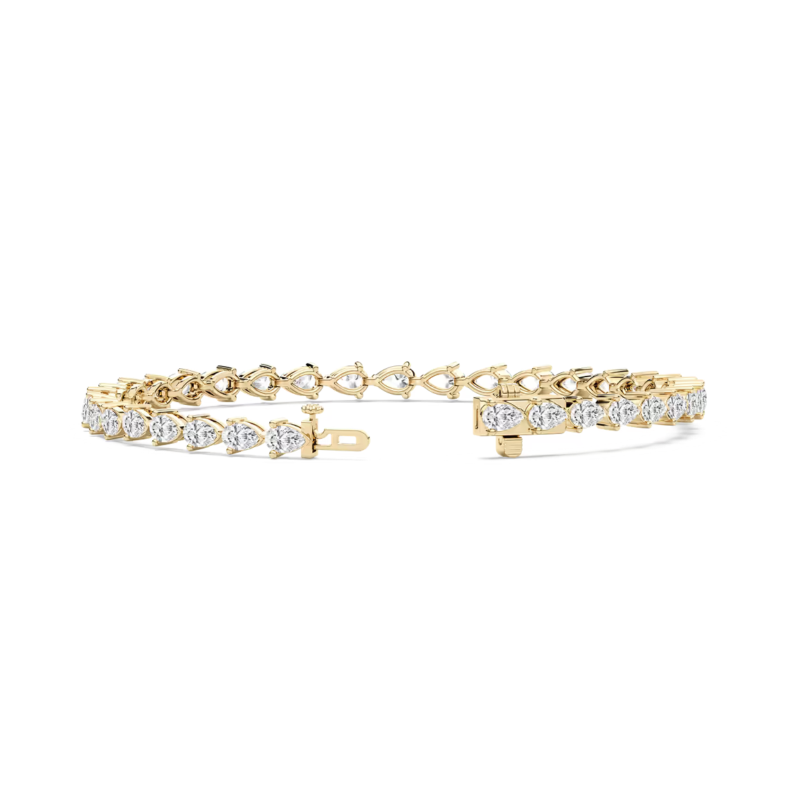 Pear Tennis Bracelet