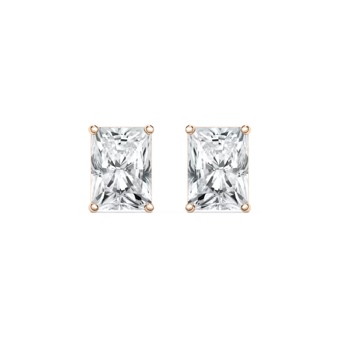 Radiant Fancy Stud Earrings
