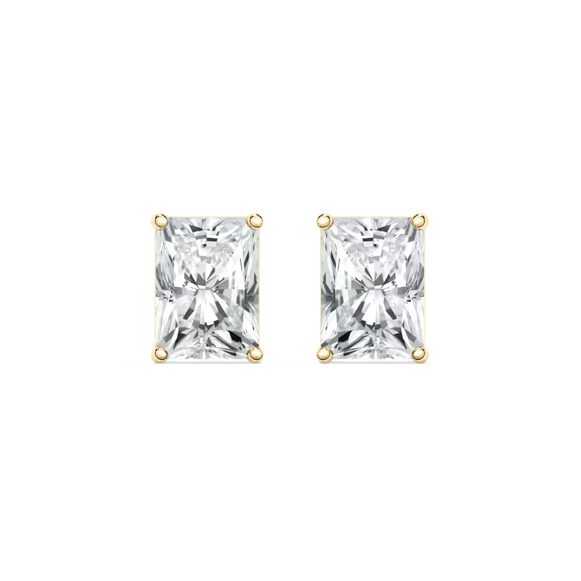 Radiant Fancy Stud Earrings