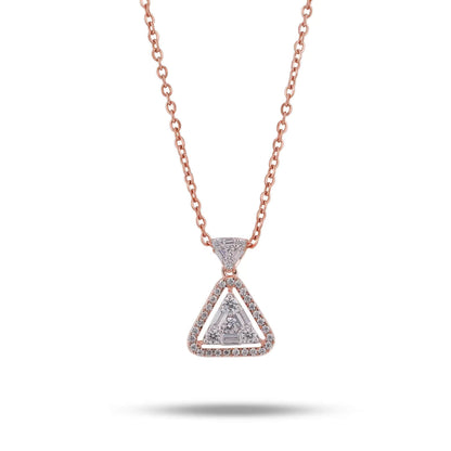 Illusion Setting Necklace with Ethically Sourced Diamonds