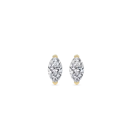 Marquise Diamant Ohrstecker